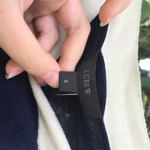 J. Crew Navy Merino Wool Sweater - Picture 4 of 4